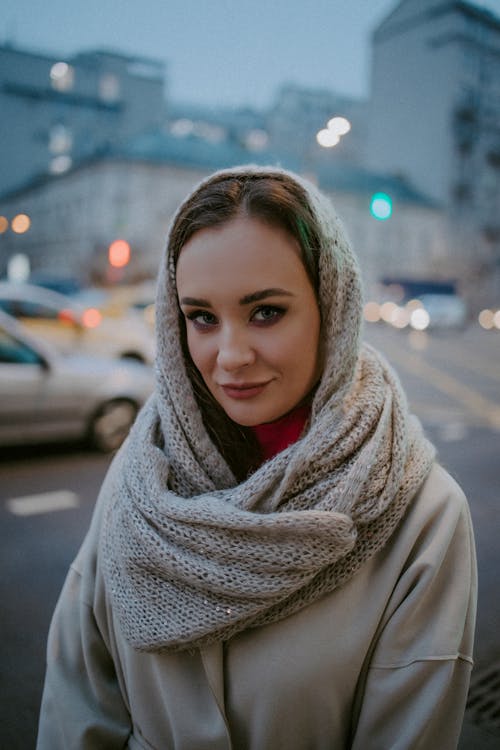 Woman in Headscarf