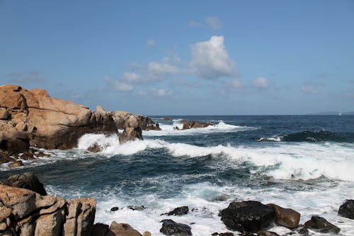 Foto d'estoc gratuïta de acomiadar-se, Costa, escuma