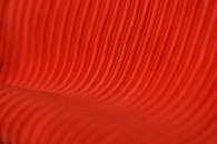 Closeup of a Red Striped Textile