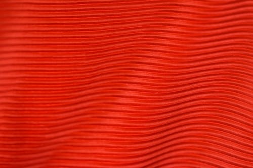 Red Patterned Fabric
