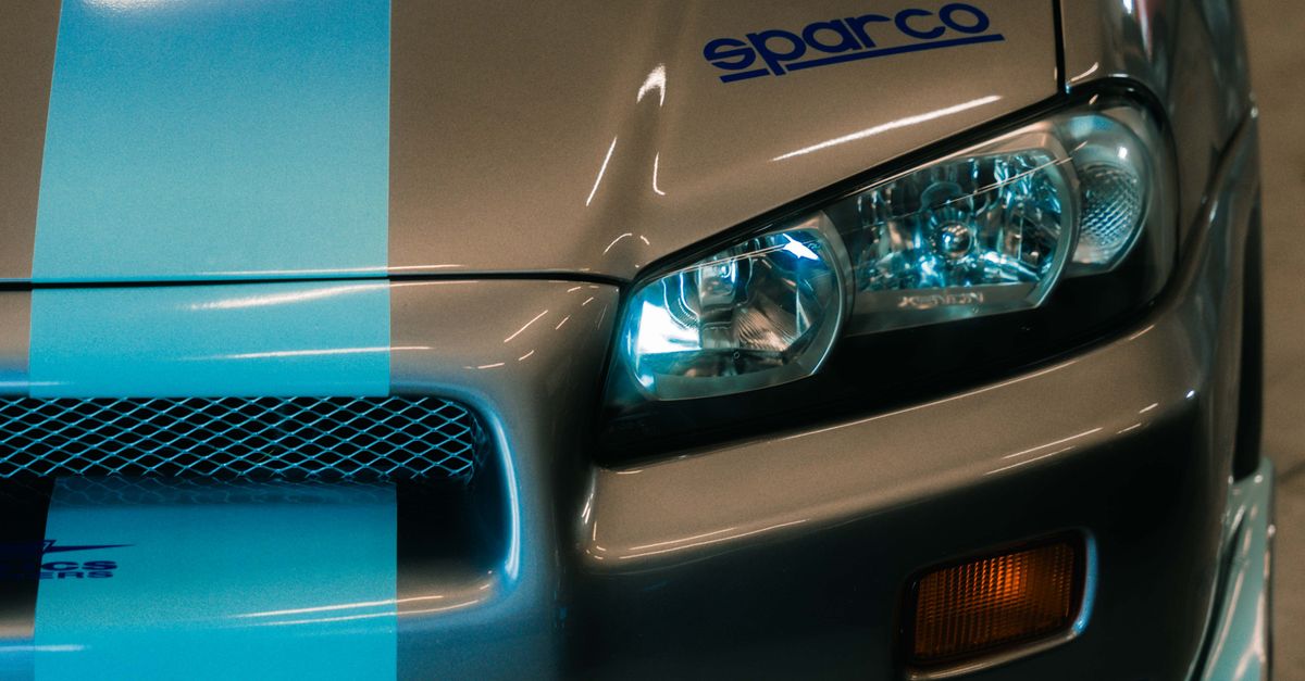 Racing Car Headlight · Free Stock Photo