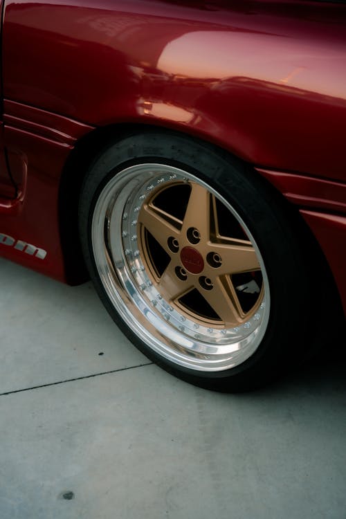 Car Wheel Close Up