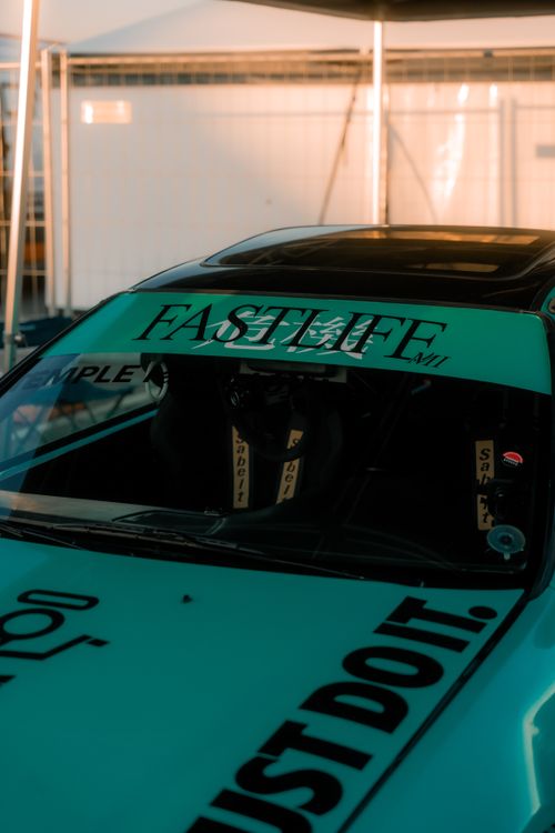Rasing Tag Car Sticker Racing Car with Stickers · Free Stock Photo