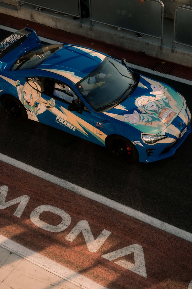 Itasha Racing Car 