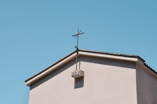 Cross on Rooftop