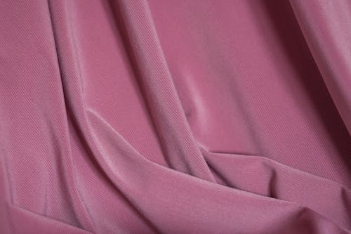 Ruffled Pink Corduroy