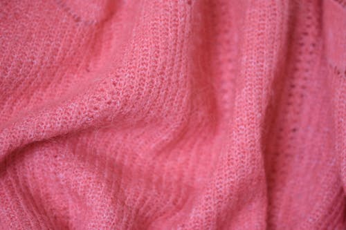 Close-up of a Pink Sweater 