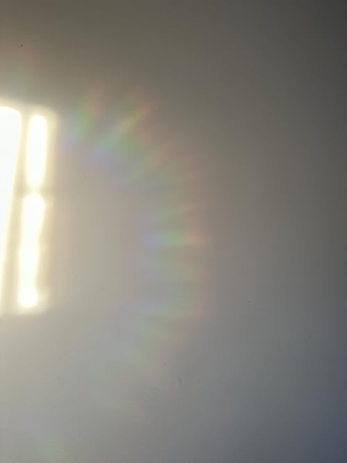 Bright Light Reflecting on a Wall 