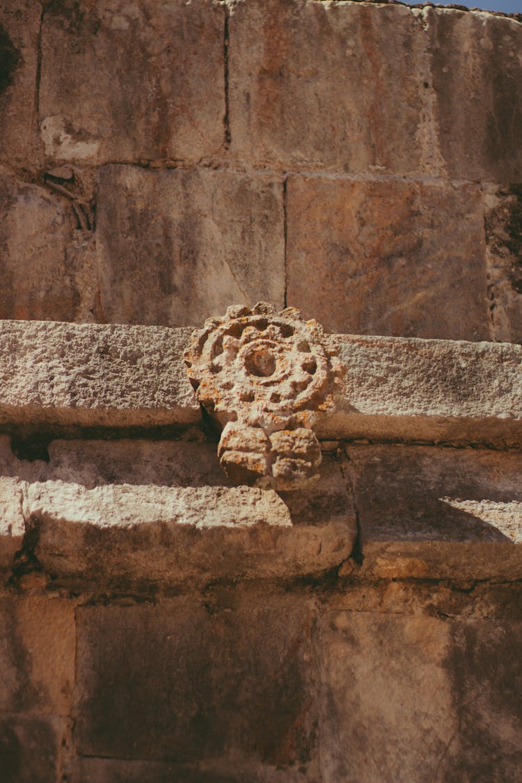 Relief On Stone Wall