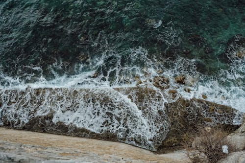 Wave on Seashore