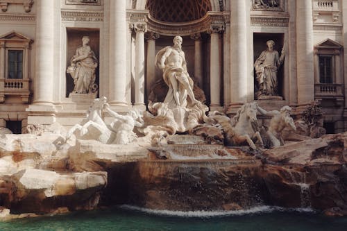 Kostnadsfri bild av barock, fontana di trevi, Italien