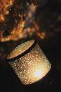 照明灯投射出星空图案，非常适合营造舒适的氛围