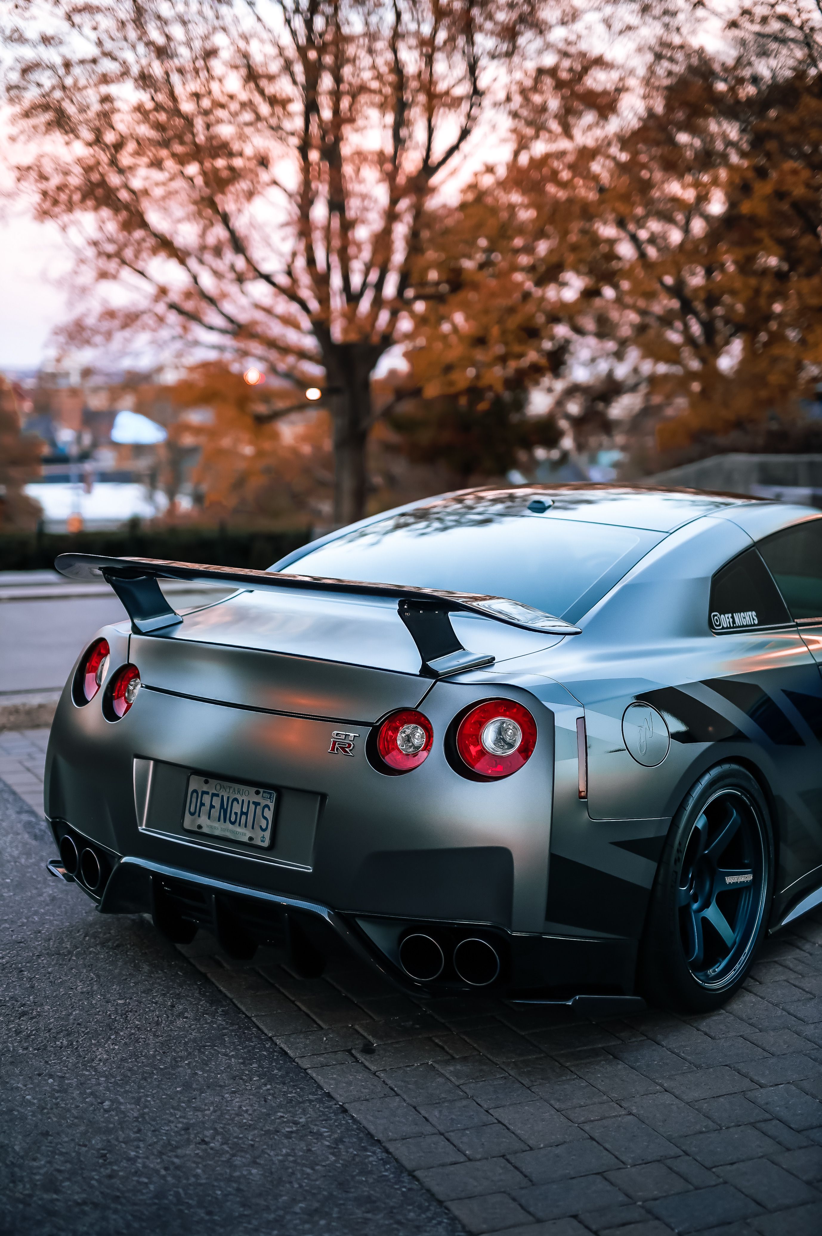 Sports Car against Trees in Autumn · Free Stock Photo