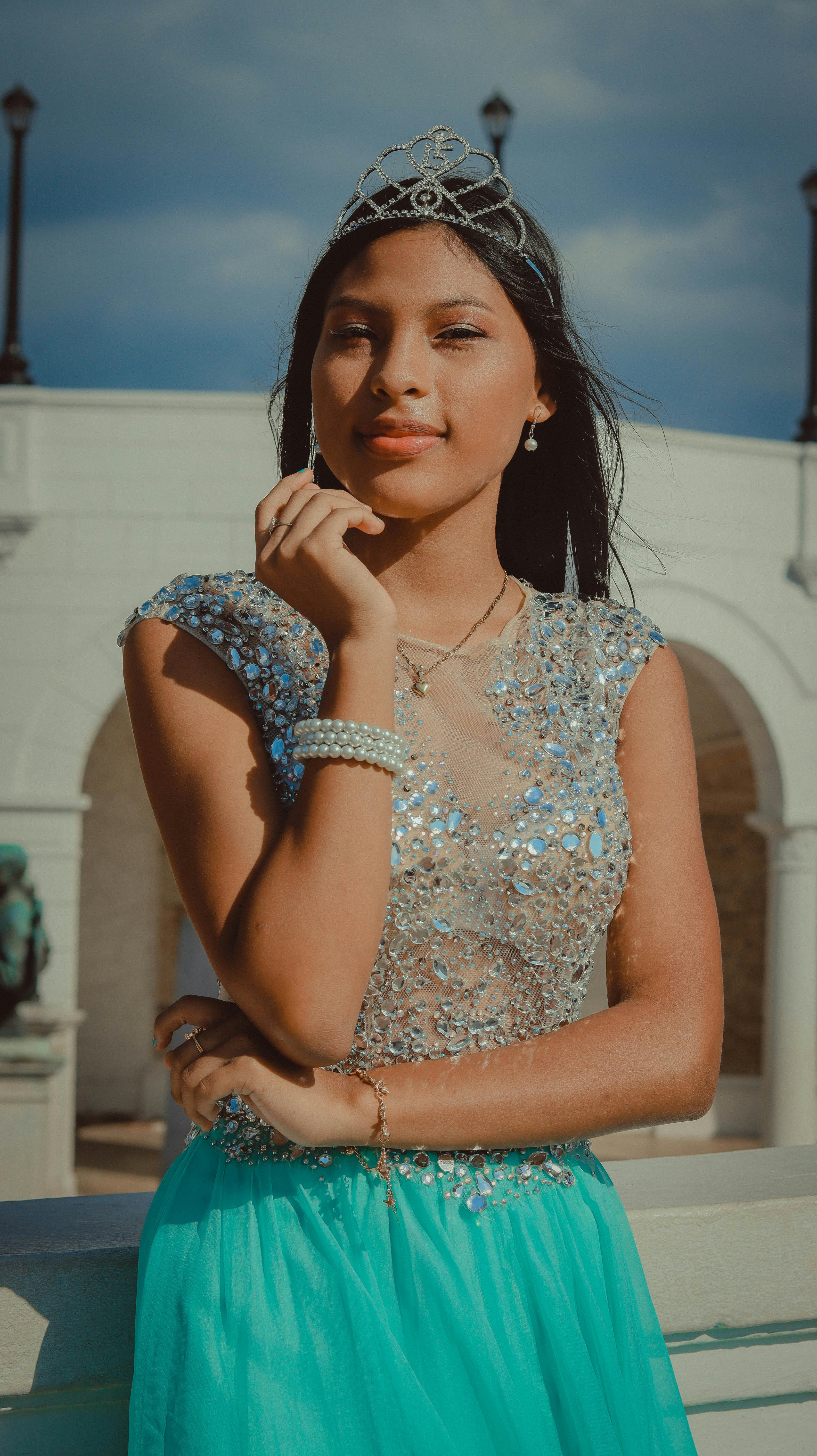 turquoise two piece turquoise quinceanera dresses