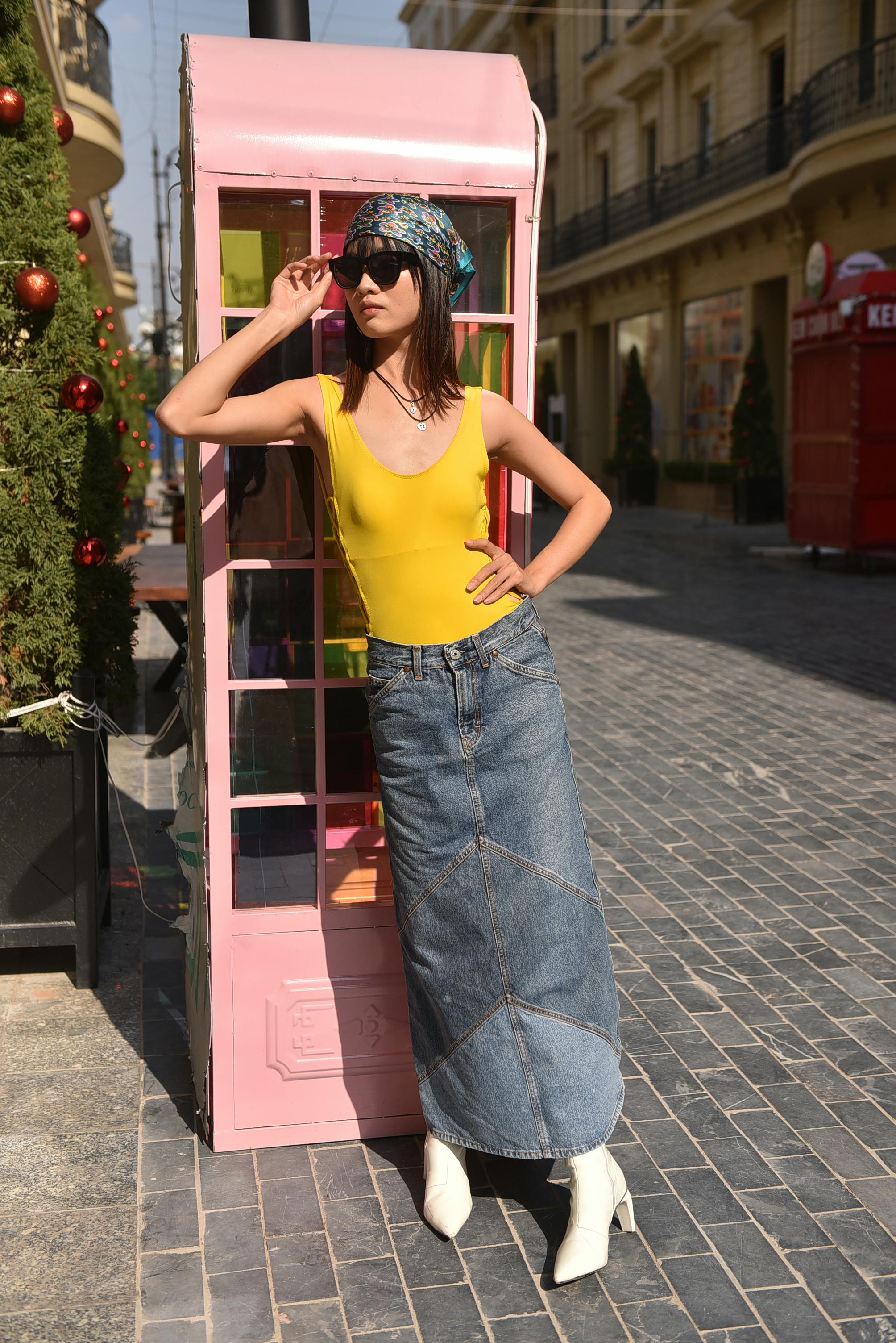 The Corey Rigid Mini Skirt (The Honey Pot) | Boyish Jeans – The Lunary
