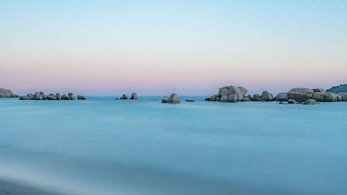 Ilmainen kuvapankkikuva tunnisteilla auringonlasku, hiekkaranta, Korsika