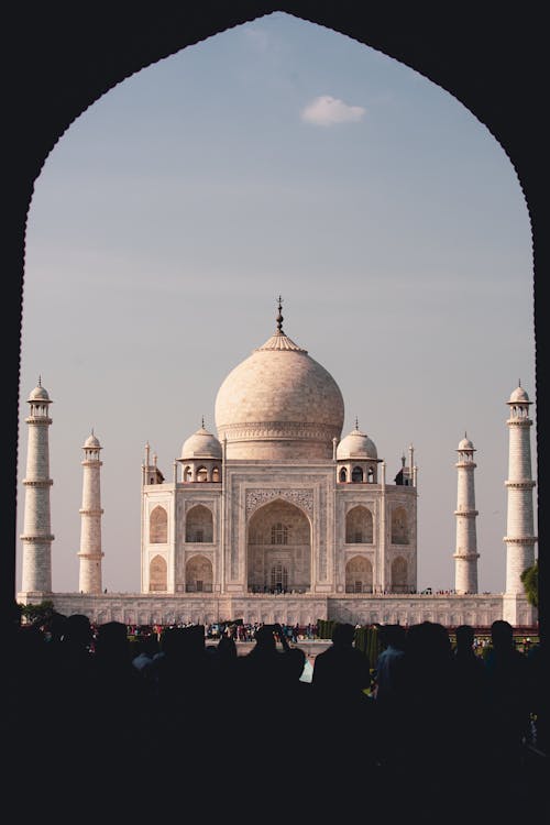 Taj Mahal Seen from a Window 