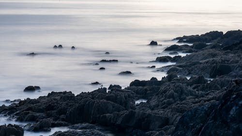 Foto stok gratis alam, batu, laut