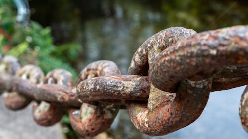 Free stock photo of brown, chain, old