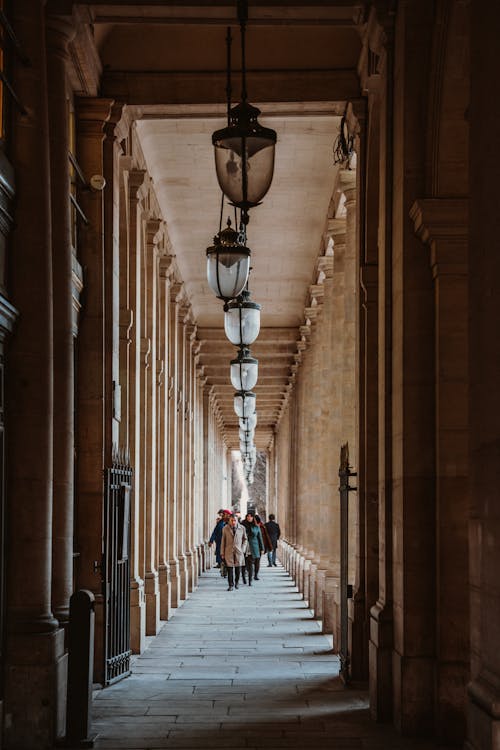 Palais Royal Garden Buren Columns in Paris