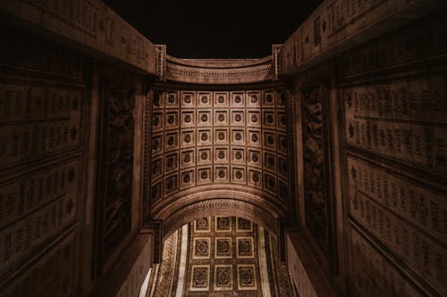 Foto profissional grátis de Arco do Triunfo, arquitetura neoclássica, França
