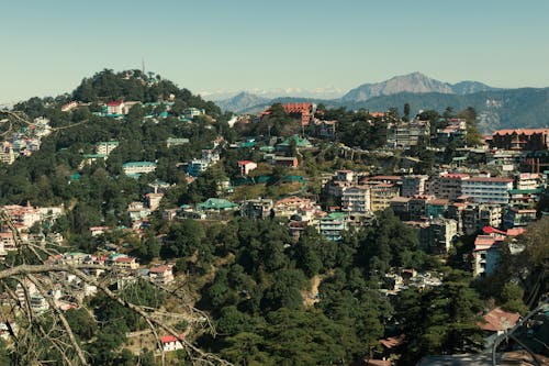 Photo of a Mountain Town 