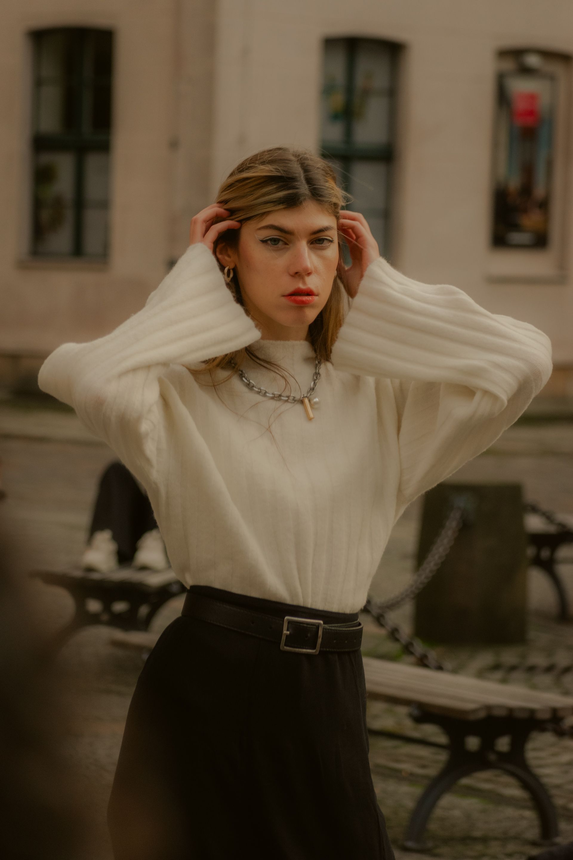 Blusa de Tricô Off White