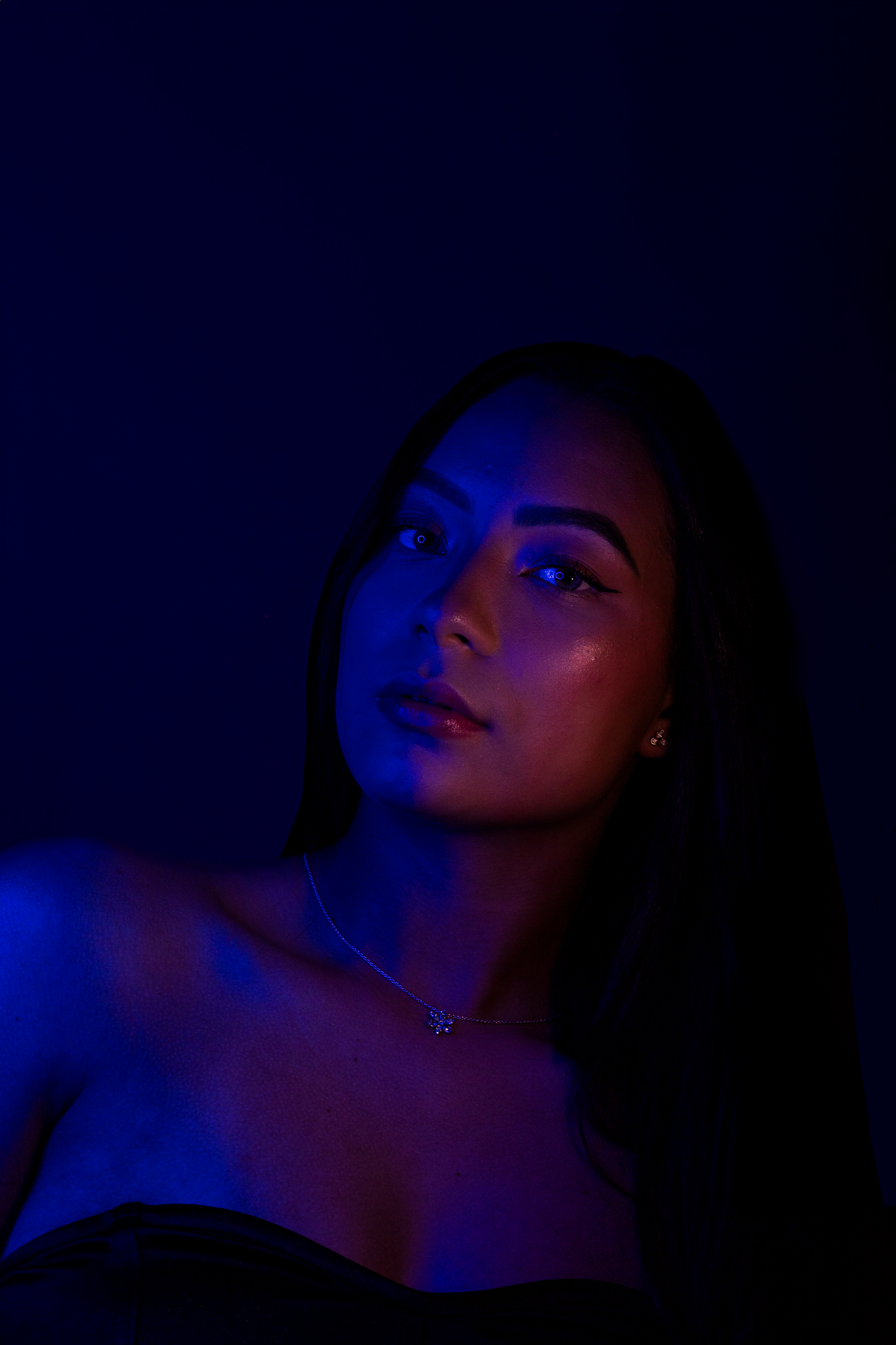 Dark Portrait of a Woman · Free Stock Photo