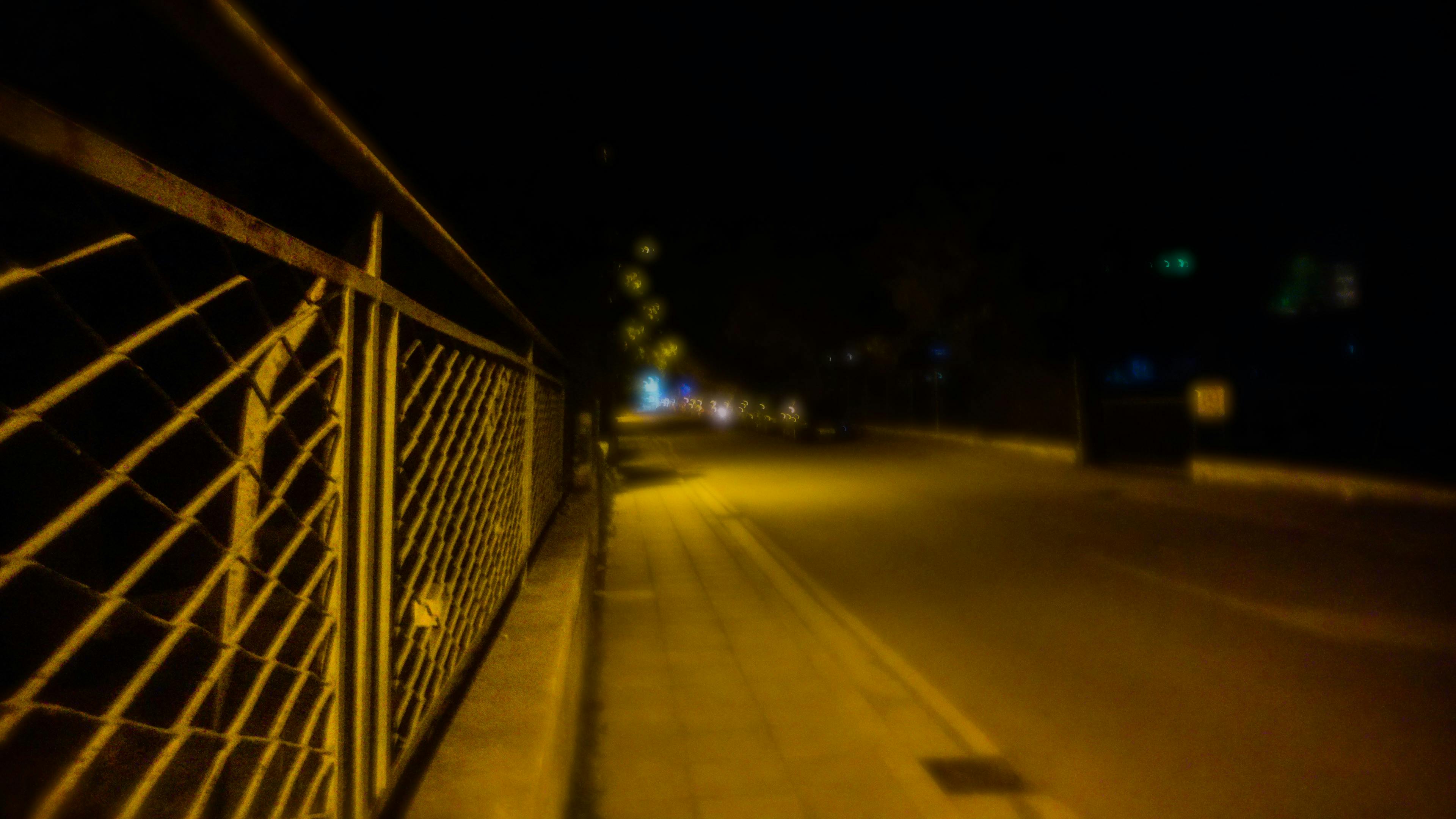 Free stock photo of empty street, night, night lights