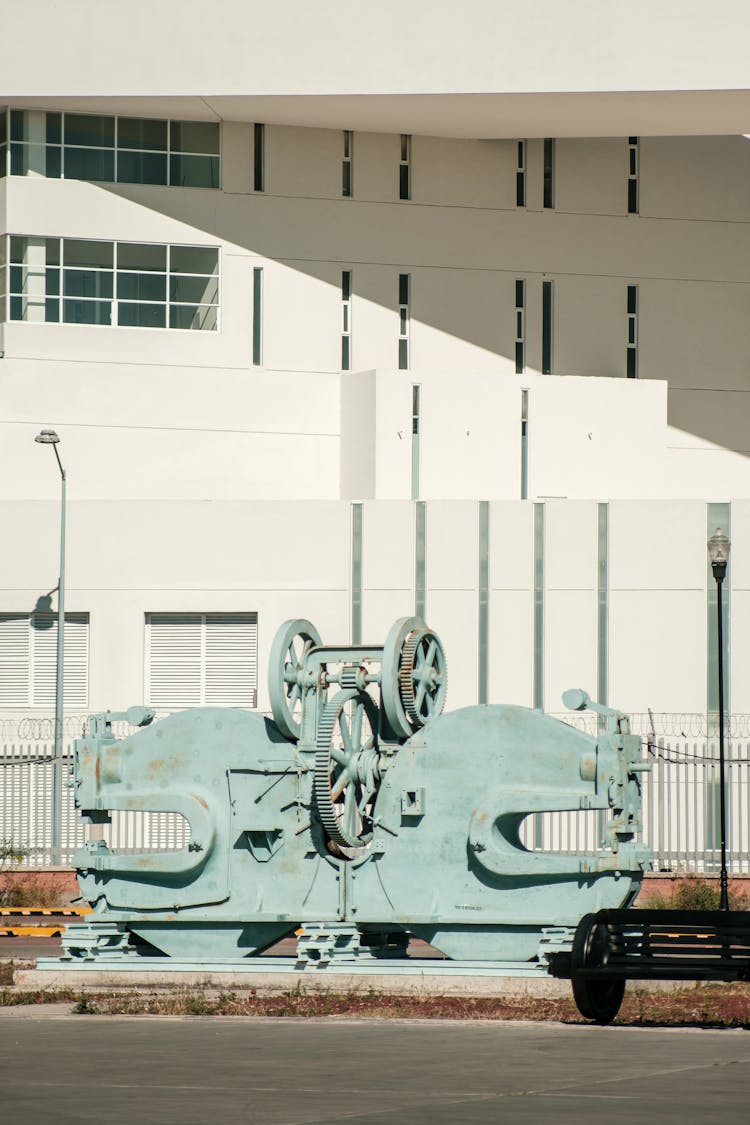 Machine Exhibition In J. Paul Getty Museum In Los Angeles, USA