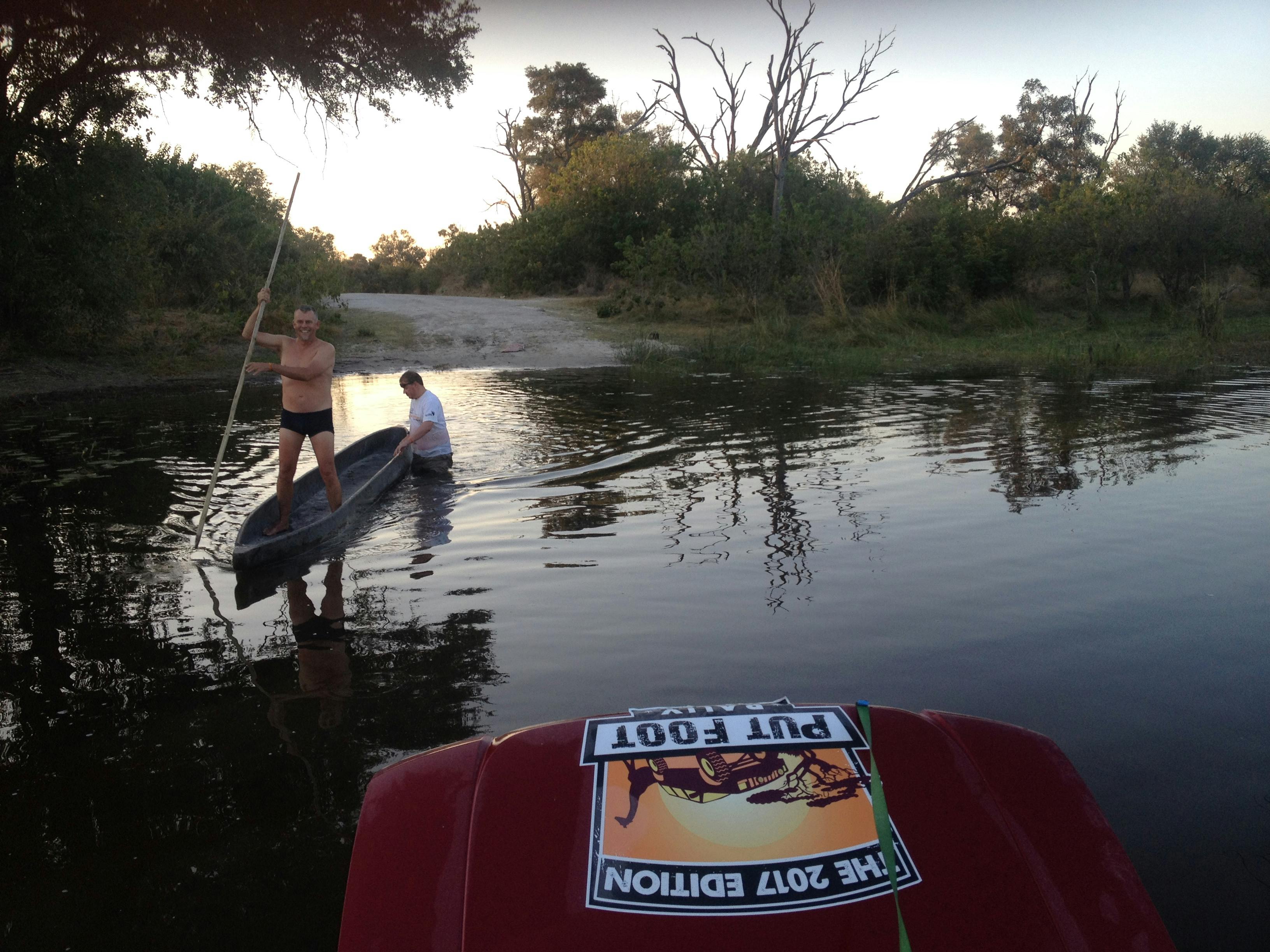 Free stock photo of botswana, canoe, river