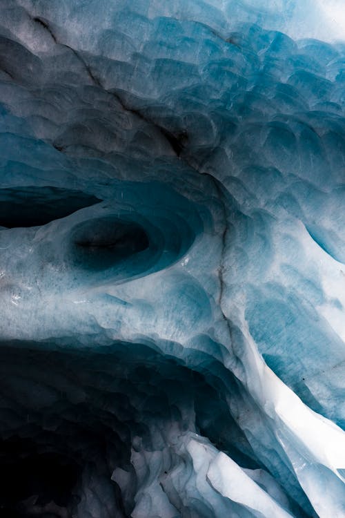 A Cave in a Glacier 