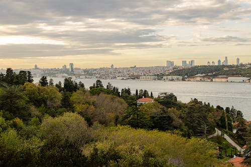 Bosporus Strait at Dusk