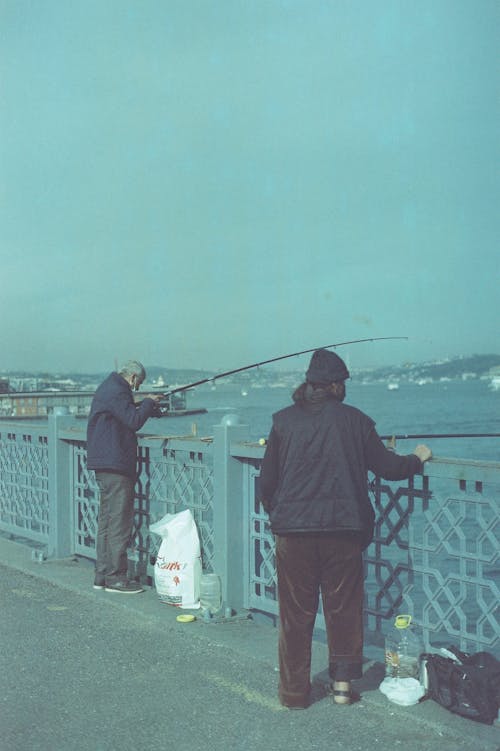 Kostenloses Stock Foto zu angeln, bosphorus, freizeit