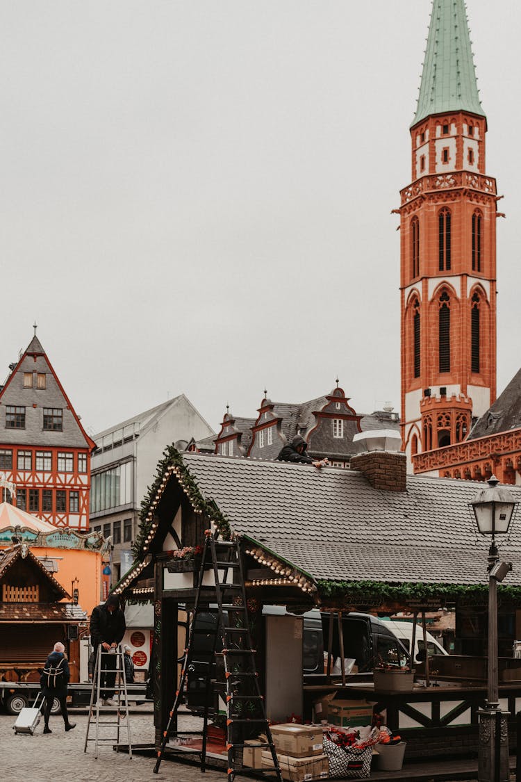 Christmas Market In Cologne, Germany