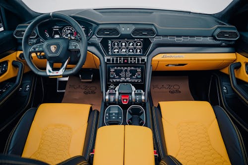 Lamborghini Car Interior 