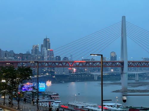 Qiansimen Bridge in Chongqing, China