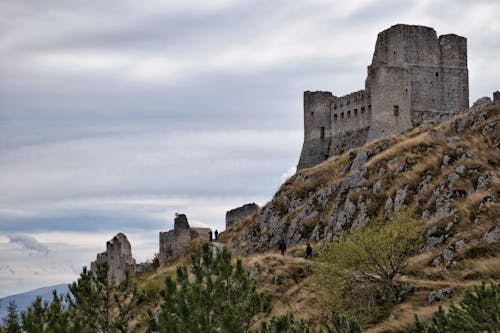 Δωρεάν στοκ φωτογραφιών με rocca calascio, βραχώδης, Ιταλία