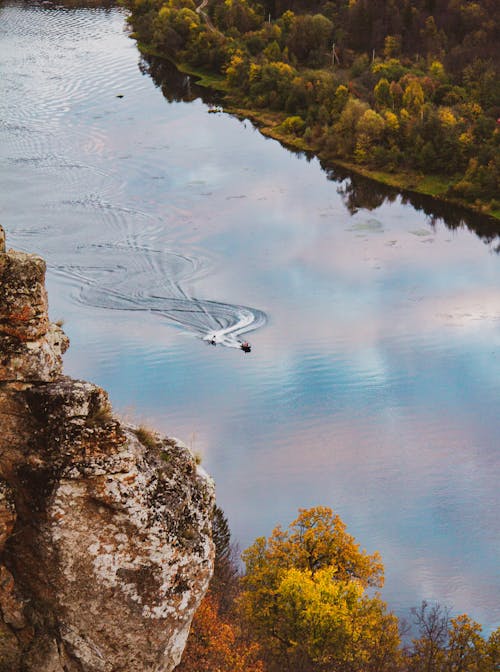 Boats Racing on the River