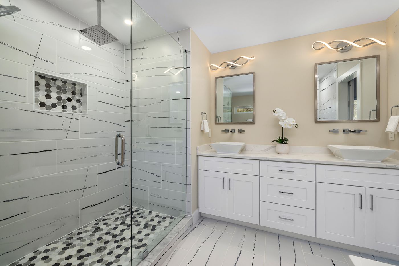 Bathroom after renovation