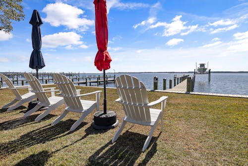 太陽椅, 湖, 田園 的 免費圖庫相片