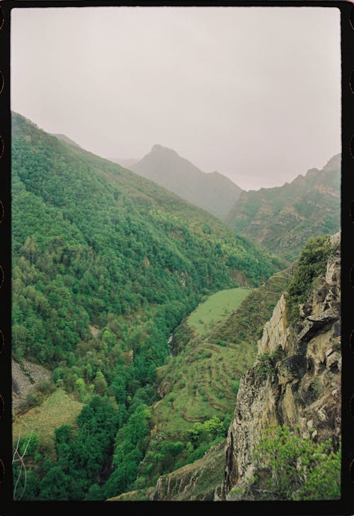 垂直ショット, 山岳, 山脈の無料の写真素材