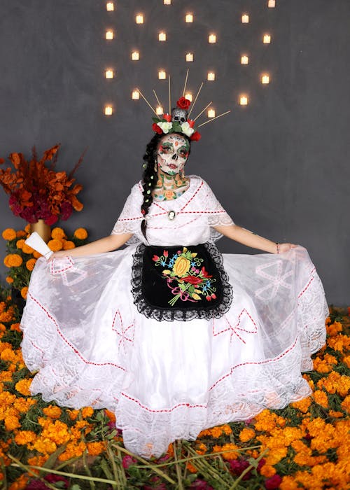 Fotos de stock gratuitas de cara pintada, catrina, cultura