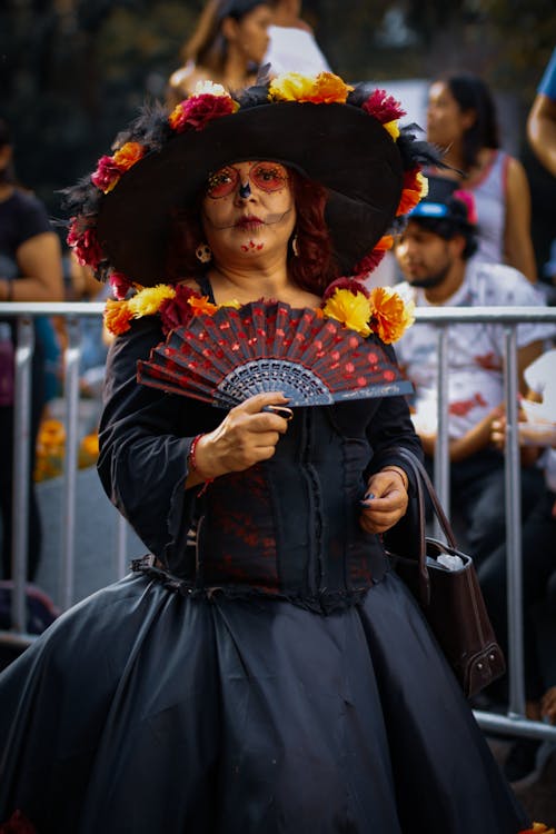 Δωρεάν στοκ φωτογραφιών με halloween, ανεμιστήρας, γυναίκα