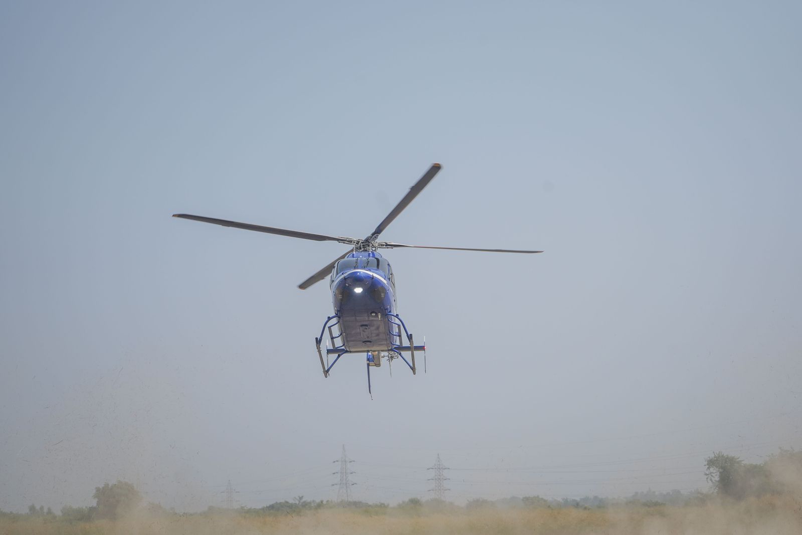 Touch-down on a Mara bush strip
