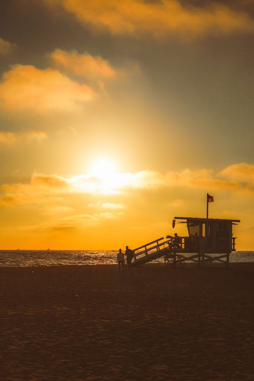 Photos gratuites de 4k, à contre-jour, alerte à malibu