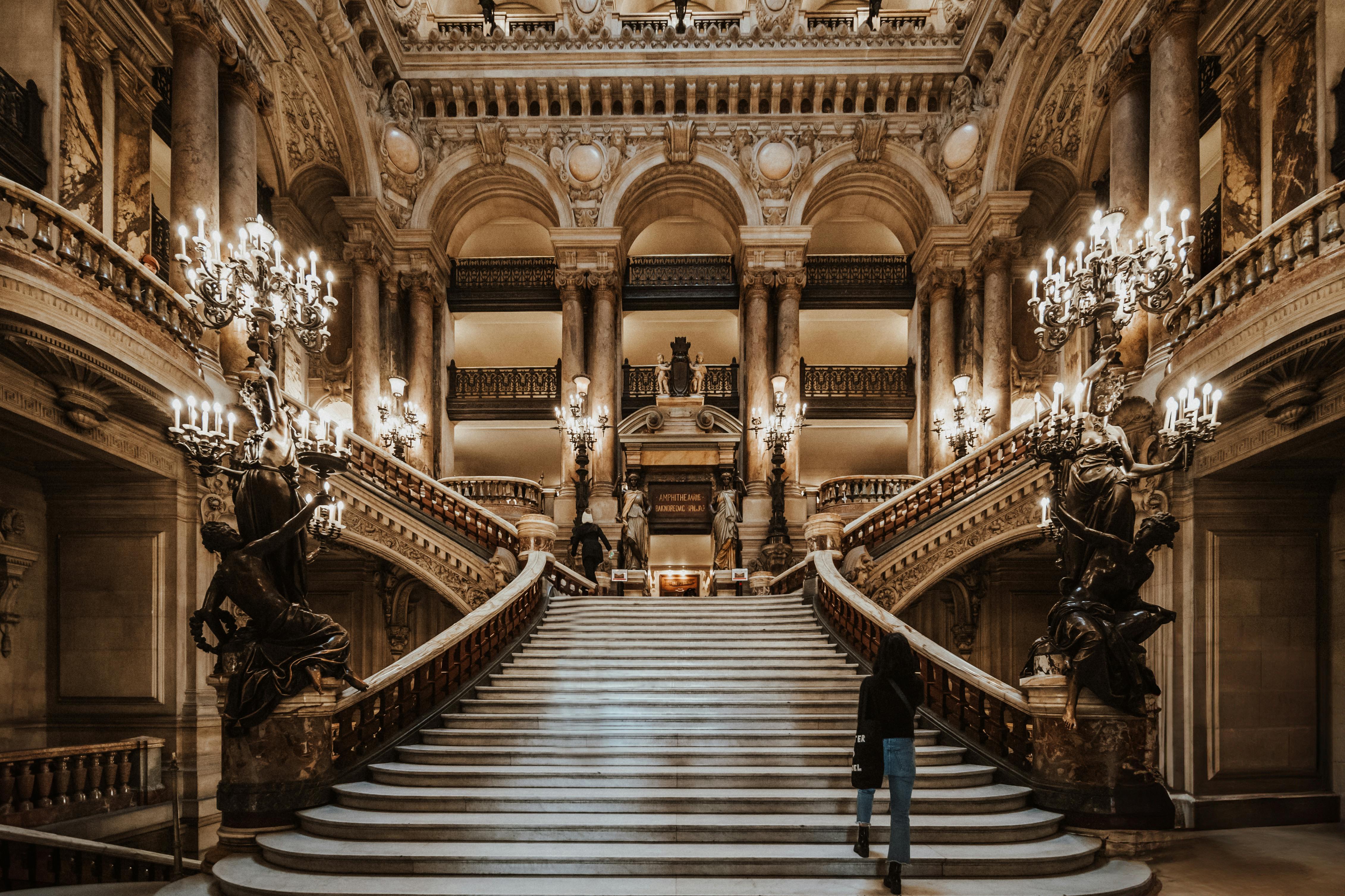 Europe Tour Paris France City Scenery Paris Opera House Landmark Building  Background, Cityscape, Palais Garnier, Hd Picture Background Image And  Wallpaper for Free Download