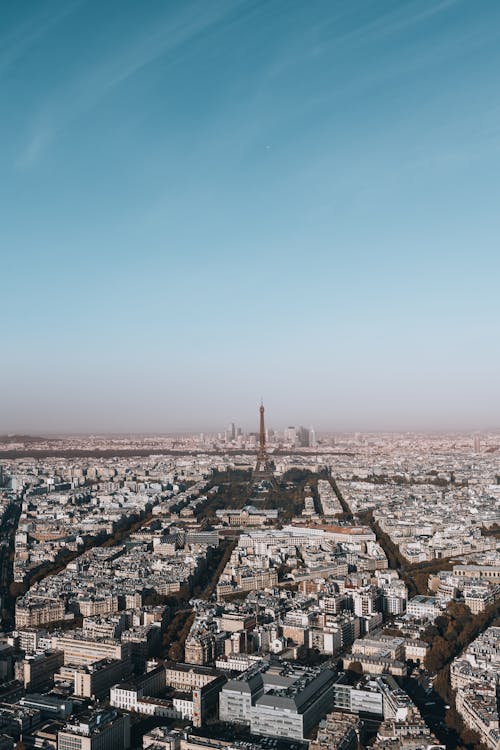 Paris Cityscape with Eiffel Tower