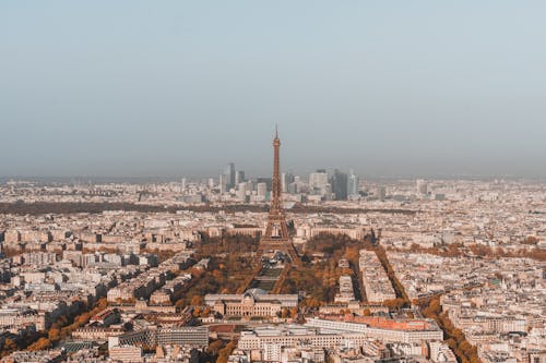 Paris CItyscape with Eiffel Tower