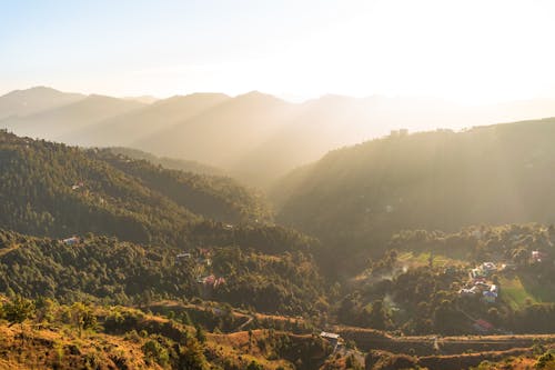 Gratis lagerfoto af bakker, droneoptagelse, landdistrikt